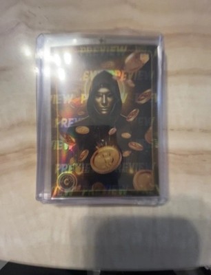 2025 Cardsmiths Currency Space Galactic REFRACTOR PREVIEW C5P-4 SATOSHI NAKAMOTO