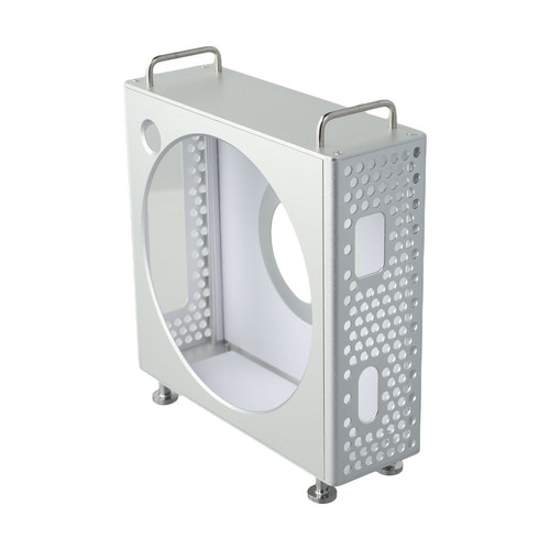 For Mac Mini M4M4Pro Aluminum Stand Compact Dimensions and Easy Assembly - Photo 7/12