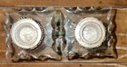 Karshi Silver Plated And Cut Glass Shabbat Candleholder Ornate Design Israel — photo 7