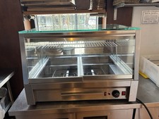 Commercial Countertop Hot Food Display / Bain Marie Heated Food Counter Catering