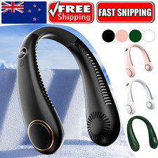 5 Speed Neck Fan Bladeless Hanging Air Cooler USB-Rechargeable Portable Personal