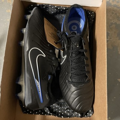 Nike Legend 10 Elite FG Black Soccer Cleats Mens Size 7 Leather DV4328-040