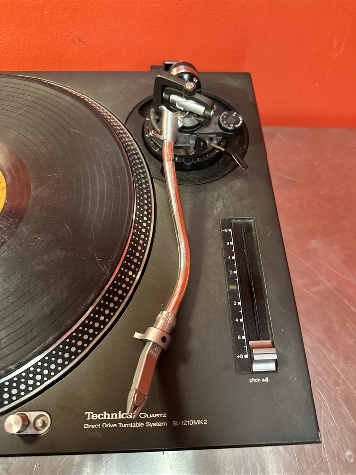 Technics SL1210MK2 Direct Drive DJ Turntable! Broke Tone Arm! Free Shipping! - Image 4 of 4