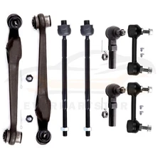 Front Control Arm Tie Rod End Sway Bar Suspension Kit For 1991-1997 Saturn SL1