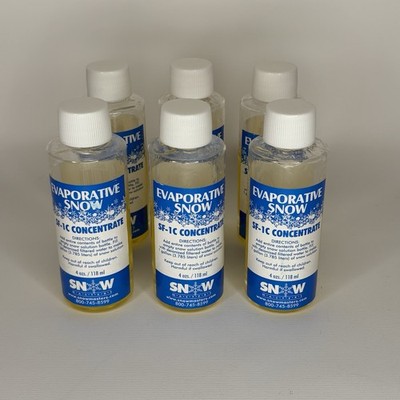 Snow Masters Evaporative Snow Fluid Concentrate SF-1C  6x 4oz bottles - Thick