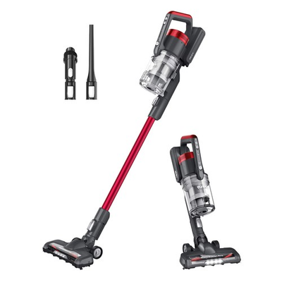 #ad EUREKA LIGHTWEIGHT CORDLESS STICK VACUUM CLEANER HARD FLOORS NEC186 ROSE RED $120.33