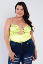   Your Desire  Neon Yellow Bodysuit