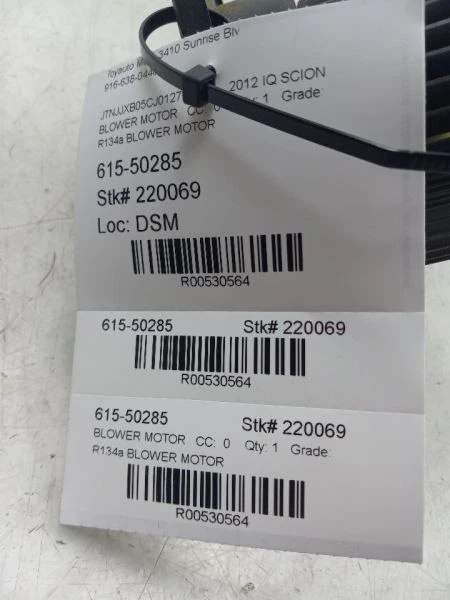 MOTOR SOPLADOR 11-15 SCION IQ 1,3 L TRACCIÓN DELANTERA A AC Foto 3 de 4