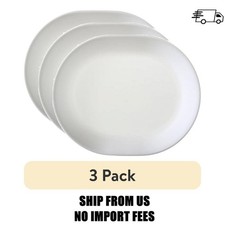 (3 pack) Corelle Winter Frost White 12.25 Ser...