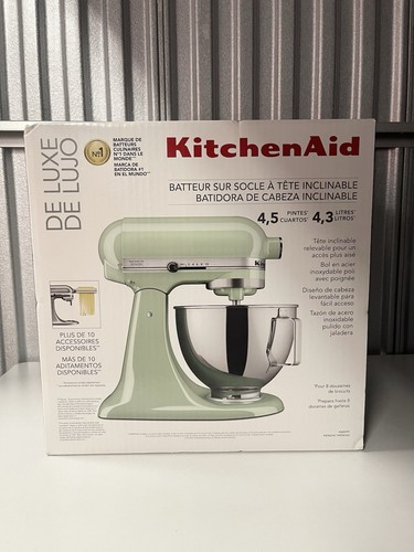 Kitchen Aid Deluxe Tilt Head Stand Mixer Pitaschio 4.5