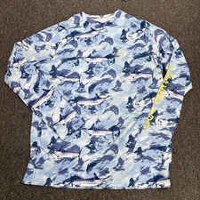 Guy Harvey Fishing Sun shirt Size Large