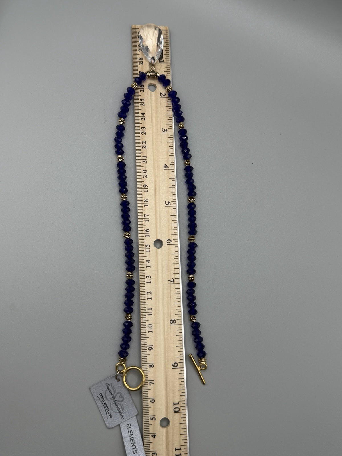 Handmade Swarovski Elements Crystal Necklace Coba… - image 6