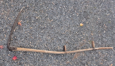 Vintage Snath Sickle Scythe Grim Reaper Primitive Farm Tools Antique Implement