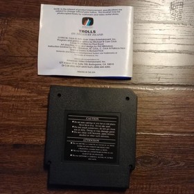 Trolls on Treasure Island Nintendo Entertainment System NES 1994 Cart +Dustcover