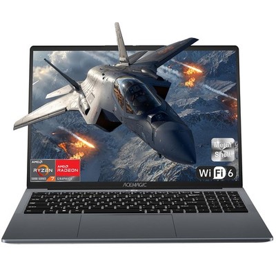 ACEMAGIC 15.6'' Gameing Laptop AMD Ryzen 7 7730U 16GB DDR4 512GB SSD 8C/16T WIFI6