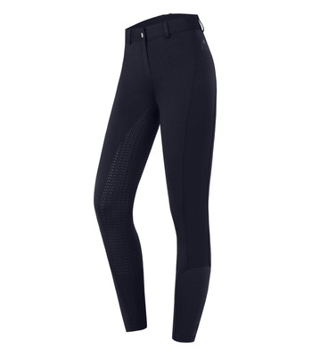 E.L.T Tiefblau D48 Reithose Essential Silikon
