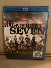 The Magnificent Seven 1960 Blu-ray MGM Like New John Sturges Yun Brynn
