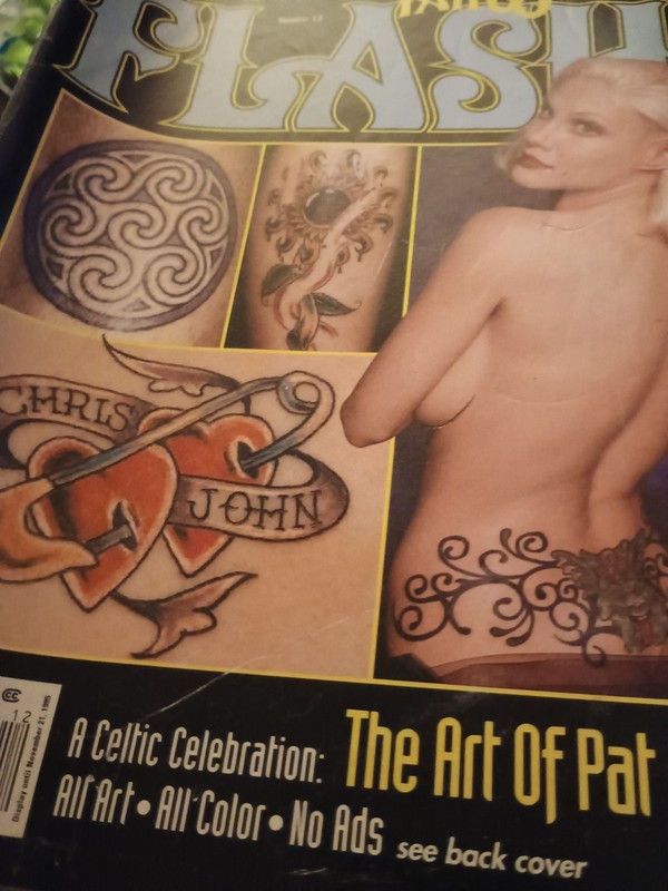 Flash Tattoo Magazine  December   1995 Number 12 Good  Condition