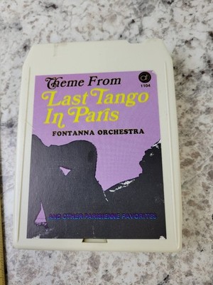 Fontanna Orchestra - Theme From Last Tango In Paris 8-Track Tape Vintage