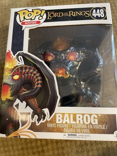 Lord Of The Rings Funko Pop Balrog #448  Vinyl 6 Inches