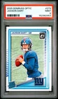 2025 PANINI DONRUSS OPTIC #273 JAXSON DART ROOKIE RC PSA 9