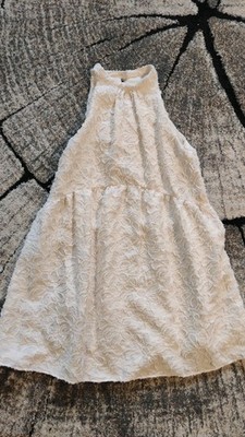 Mädchen Kleid Von Zara In Beige Gr 146/152 Top Zustand