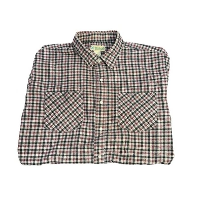 Vintage Haband Flannel Shirt XL Plaid Pearl Snap Western Up Work - Causal - Image 1 of 4