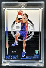 2021-22 Panini Noir Cade Cunningham RC Holo Silver Rookie #/35 Pistons