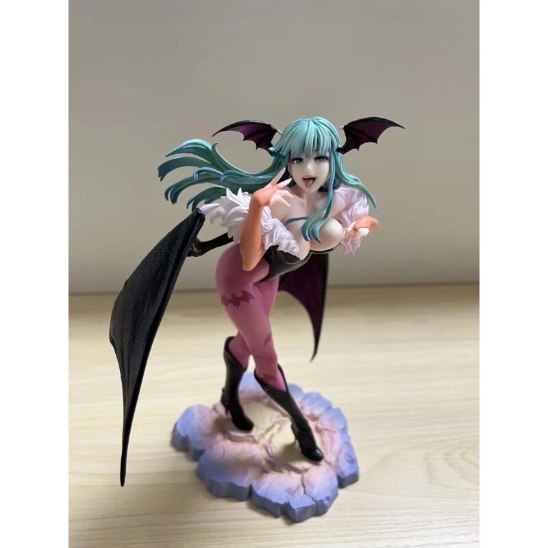 Vampiro DARKSTALKERS BISHOUJO Morrigan Aensland Anime PVC Figura Estatua Juguete Regalo