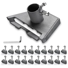 Yescom Starlink Gen3 Pipe Adapter for 1.5" Pole Mounting Kit for Standard Dish