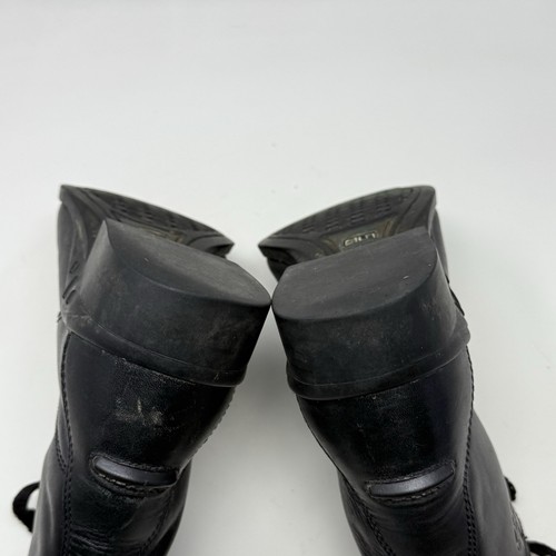 Ariat Paddock Scout Boots Womens 6 Black Leather Lace Up Western Riding - Picture 22 of 22