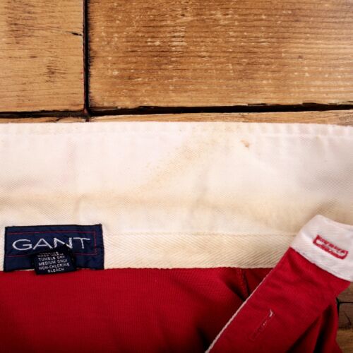 Vintage GANT Rugby T-Shirt L USA Made Long Sleeve Pink Tee - Bild 4 von 9