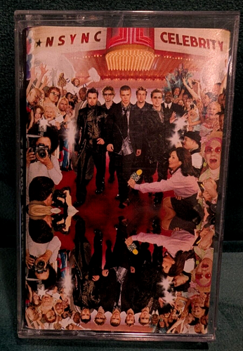 NSYNC Celebrity (JIVE 2001) Dance Pop 2000s Cassette Tape LIKE NEW CONDITION
