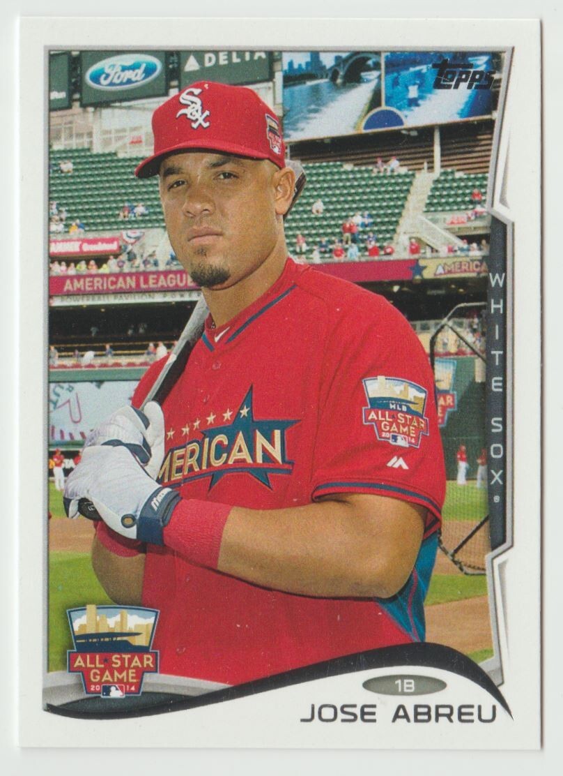 2014 Topps Update #US-239 Jose Abreu RC Baseball Card Chicago White Sox