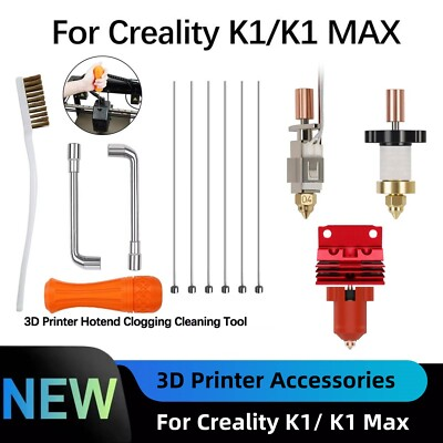 #ad #ad 3D Printer Parts Hot End Kit Radiator Cleaning Kit For Creality K1 K1 Max $20.57