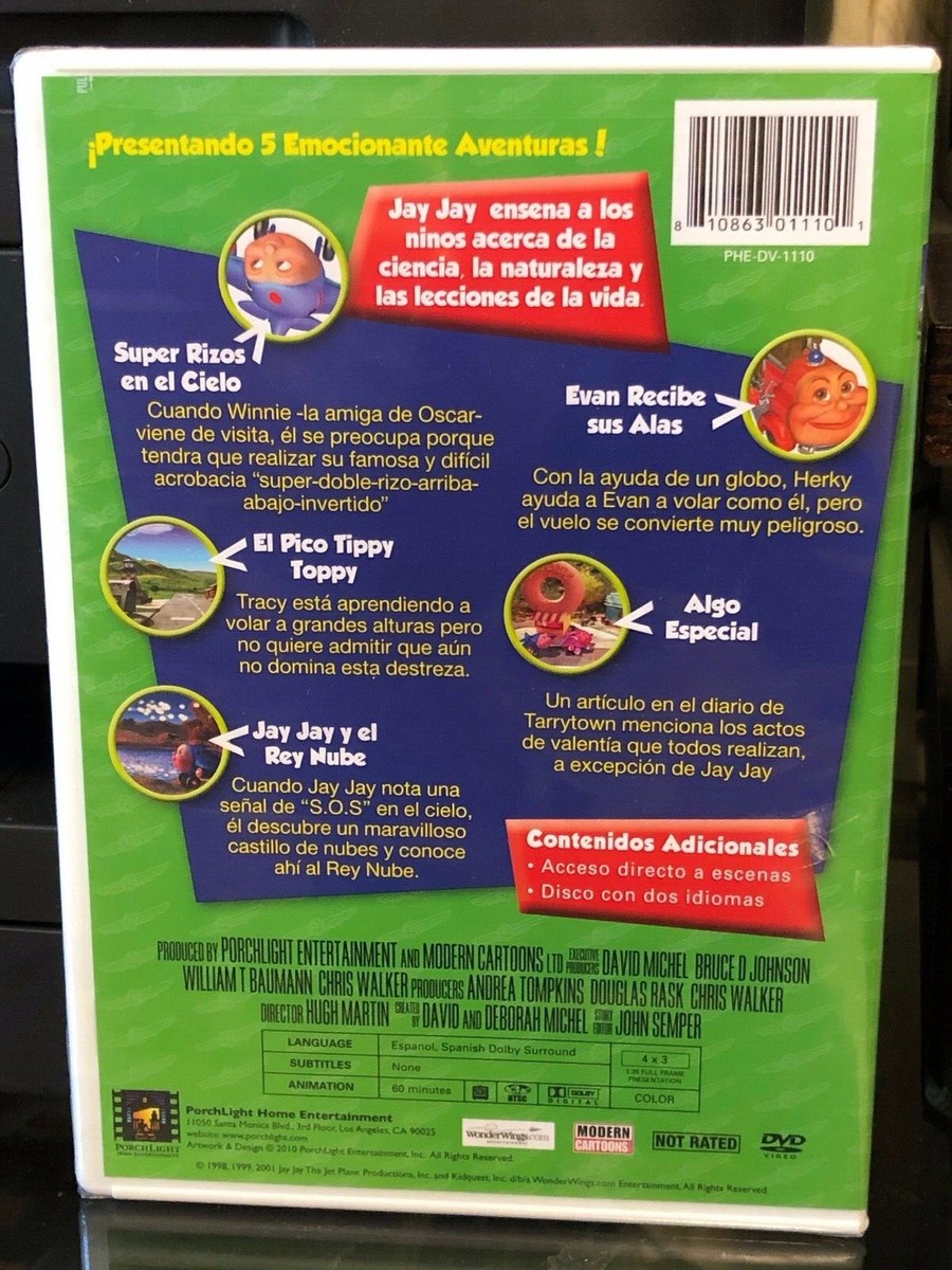 Jay Jay el Avioncito: Super Rizos en el Cielo (DVD, 2010