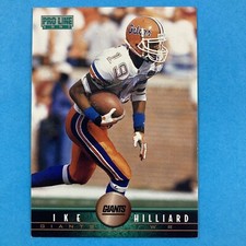 Ike Hilliard 1997 Pro Line Rookie Card #294 NFL New York Giants Florida Gators. rookie card picture