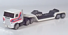 Vintage 1980 Buddy L NASA Mack Semi Truck Shuttle Carrier 10.5" Scale Model 