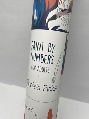 SUMMER NITES Winnie's Picks Paint By Numbers Set Acrylic Adult Kit 16x32'' Sealed