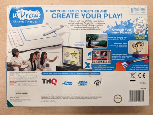 uDraw GameTablet Bundle per Nintendo Wii (include gioco uDraw Studio) - Foto 2 di 3
