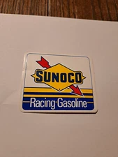 Vintage Original Sunoco Racing Gasoline Hot Rod Rat Rod Race Car Decal Sticker #