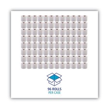 2-Ply Toilet Tissue, Septic Safe, White, 4 x 3,500 Sheets/Roll, 96 Rolls/Carton