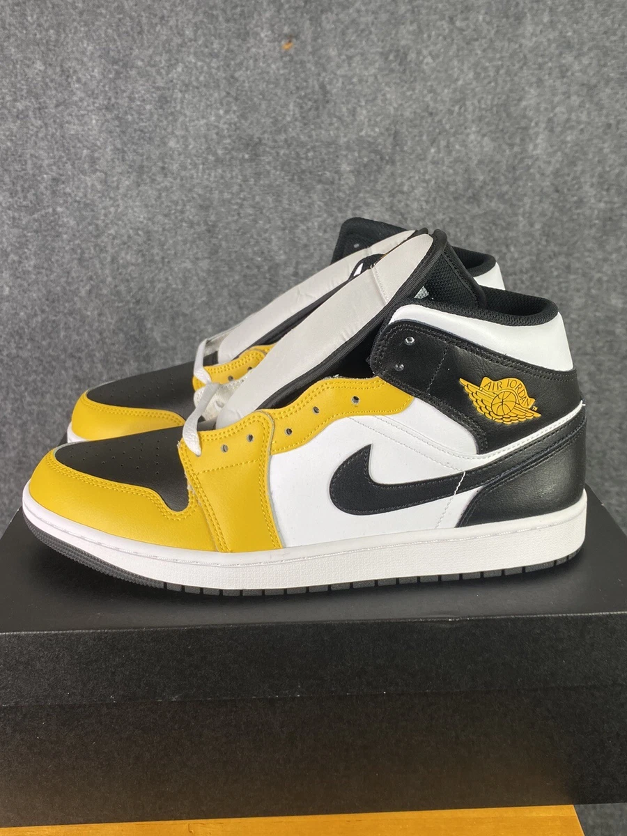 Jordan 1 2024 yellow swoosh
