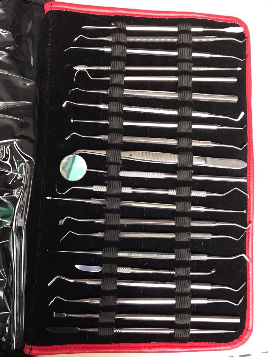 German 74 Pcs Dental Oral Extraction Extracting Forceps Elevators