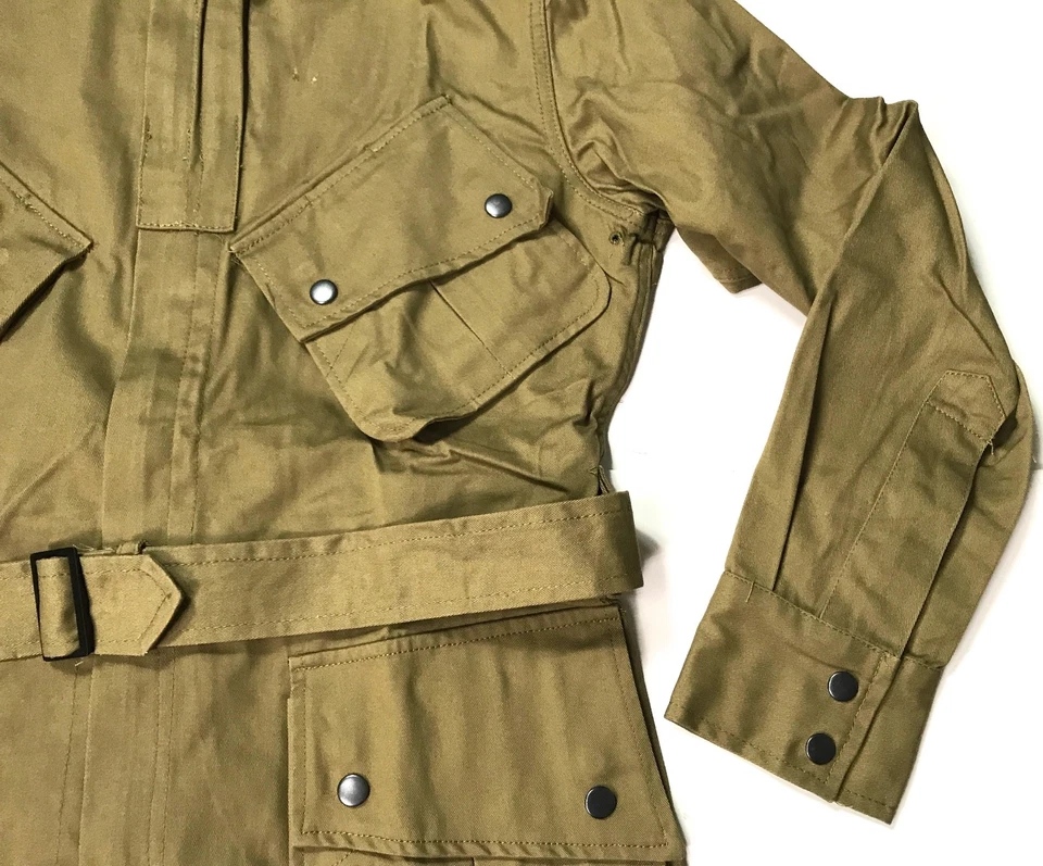 CHAQUETA DE SALTO SIN REFUERZO M1942 M42 PARACAIDISTA AEROTRANSPORTADO EE. UU. SEGUNDA GUERRA MUNDIAL - GRANDE 44R Foto 3 de 4