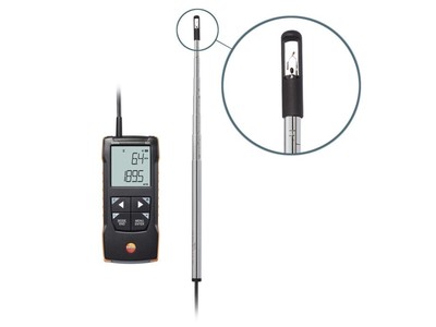 Testo Hitzdraht-Anemometer testo 425 Messgeräte 0563 0425 Hitzdraht-Anemometer