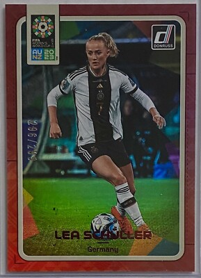 2023 Donruss FIFA Women s World Cup Red #69 LEA SCHULLER /299 Germany
