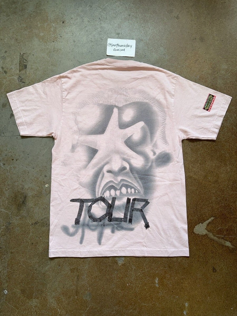 Travis Scott Utopia Circus Maximus Tour 2023 Pink Star Tee Travis Scott Utopia Circus Maximus Tour 2023 Pink Star Tee