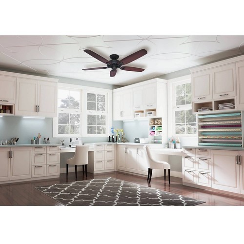 Ceiling fan without Lights Builder Elite 132cm 52" Bronze Fan with Pull chain - Picture 3 of 3