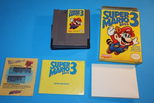 SUPER MARIO BROS. 3 FOR NINTENDO NES COMPLETE & TESTED!